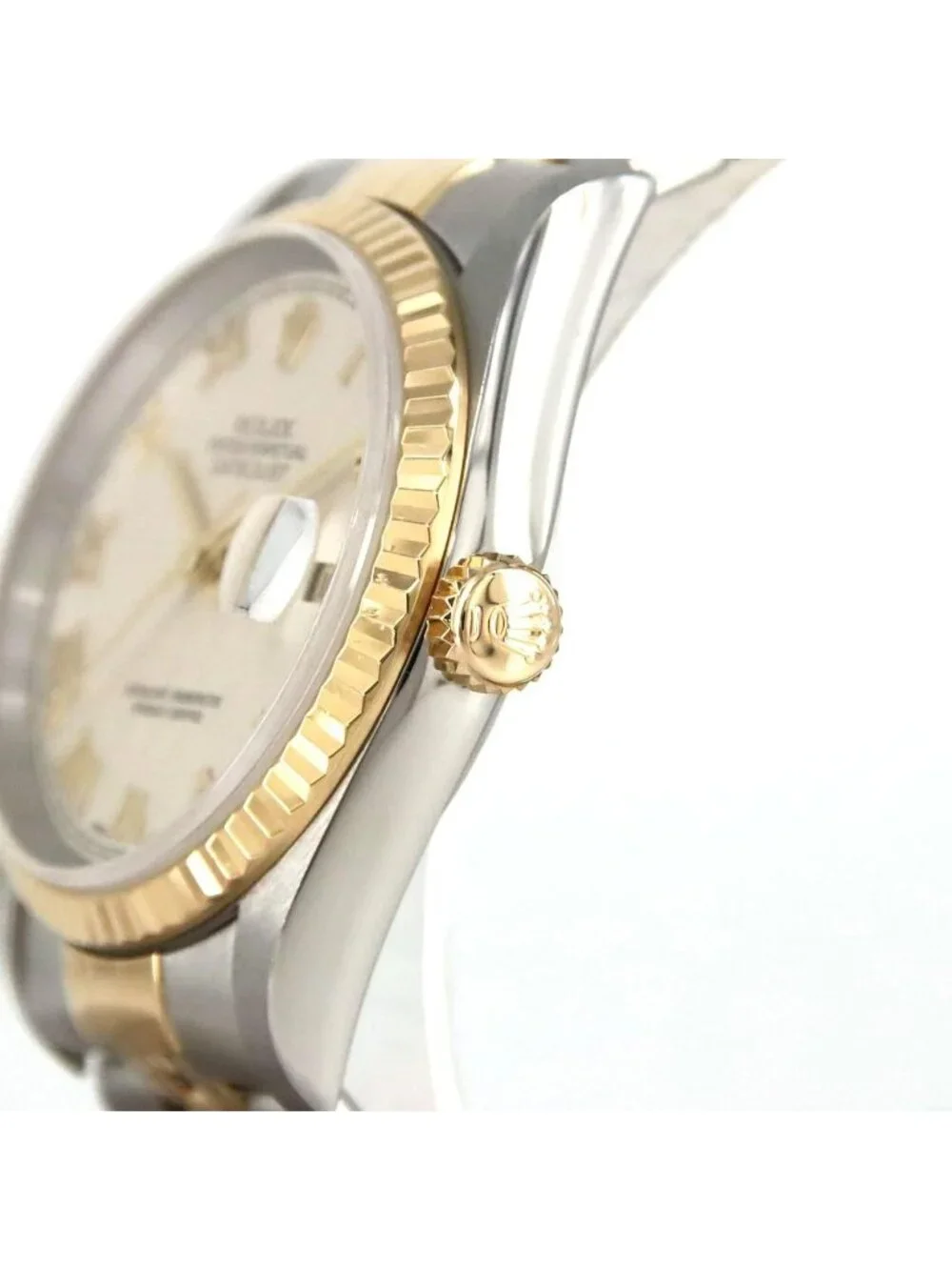 Rolex Datejust Stainless Steel Yellow Gold Automatic Watch